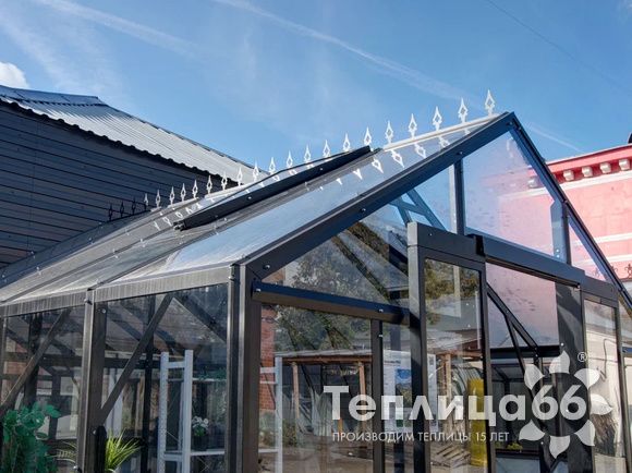 Теплица Гарденикс PRO (под стекло), ширина 3 м